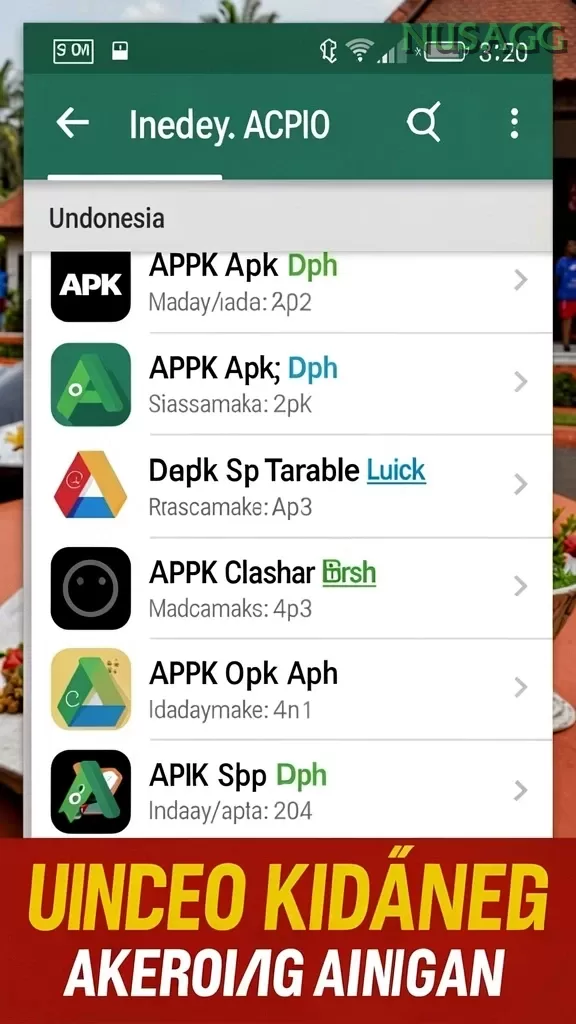 Pratinjau antarmuka nusagg — aplikasi APK resmi Android v2.5.6